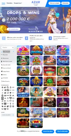 l'application et interface Euromillions Casino