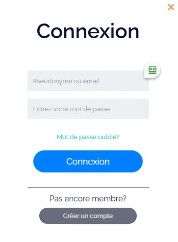 Connexion des membres du Euromillions Casino